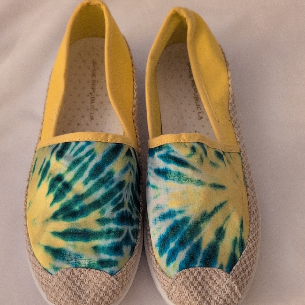 Shoe Republic LA Yellow Slip-On Shoes